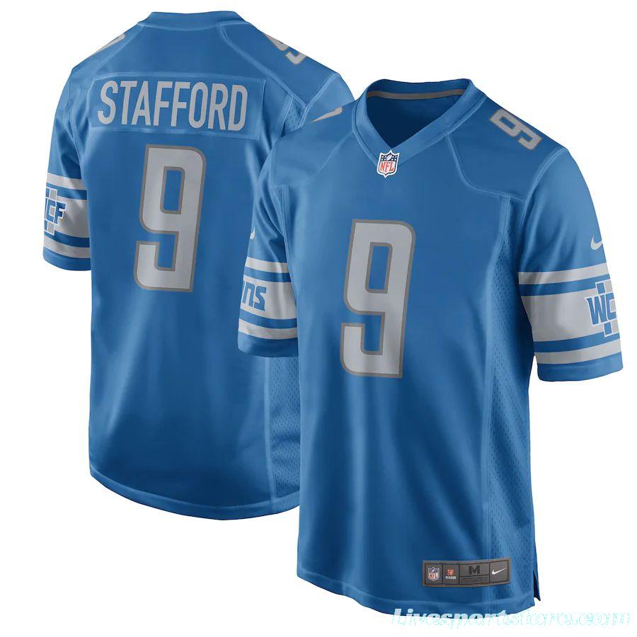 Youth Matthew Stafford Blue 2017 Player Limited Team Jersey