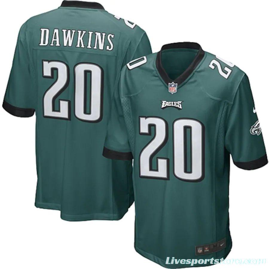 Men's Brian Dawkins Midnight Green Player Limited Team Jersey