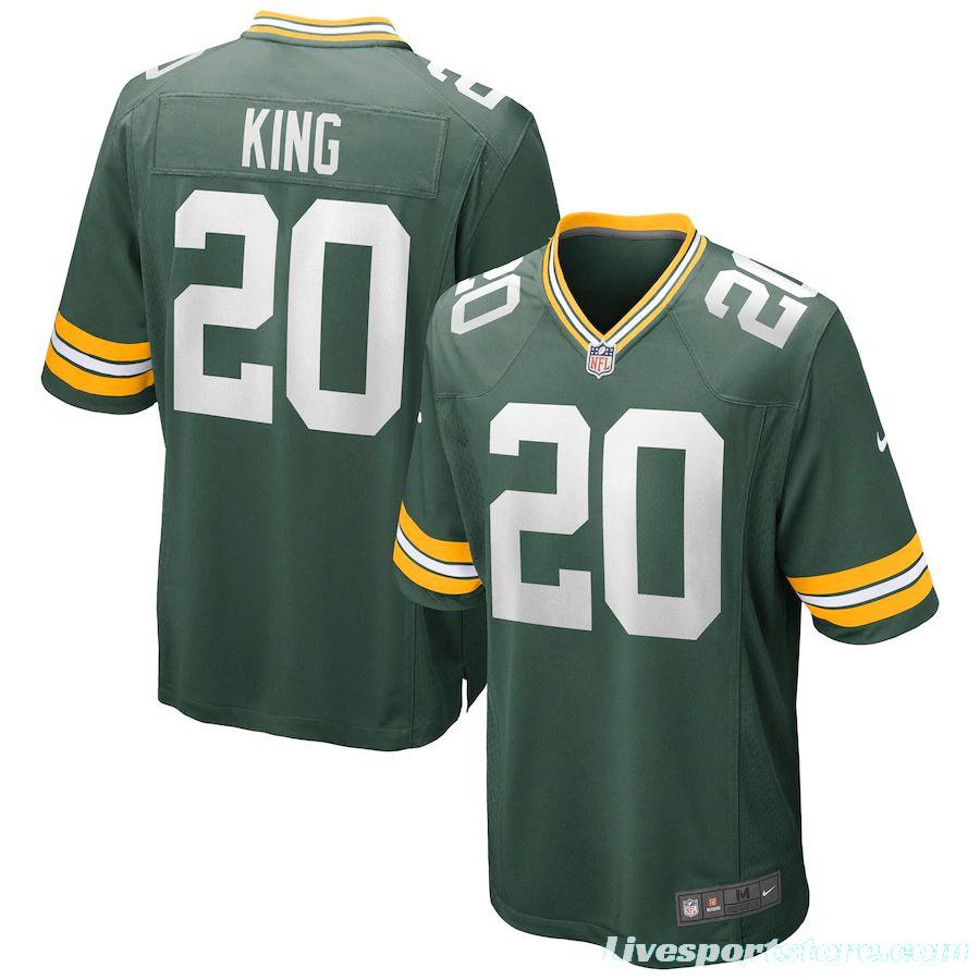 Youth Kevin King Green Player Limited Team Jersey