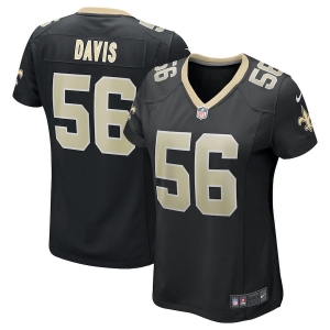 Women's Demario Davis Black Player Limited Team Jersey