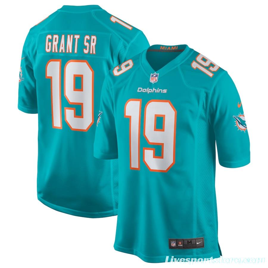 Men's Jakeem Grant Sr. Aqua Player Limited Team Jersey