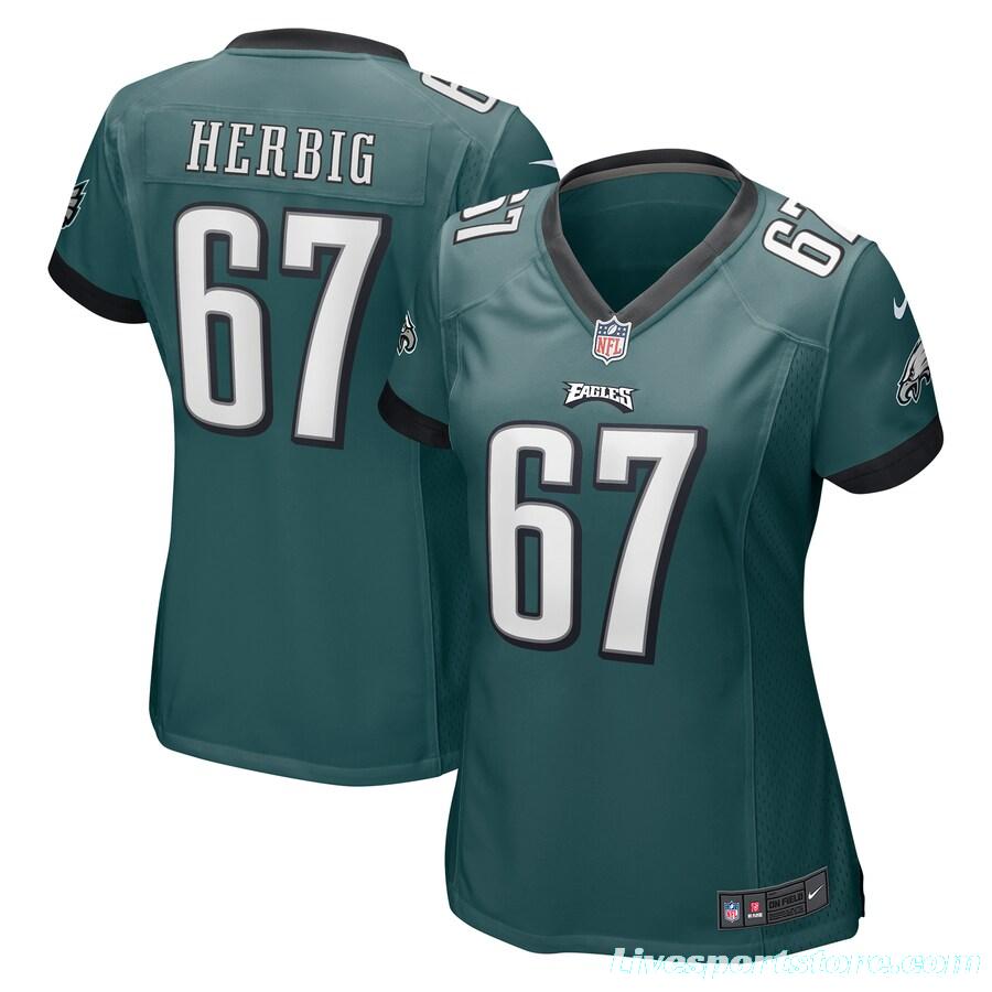 Women's Nate Herbig Midnight Green Player Limited Team Jersey