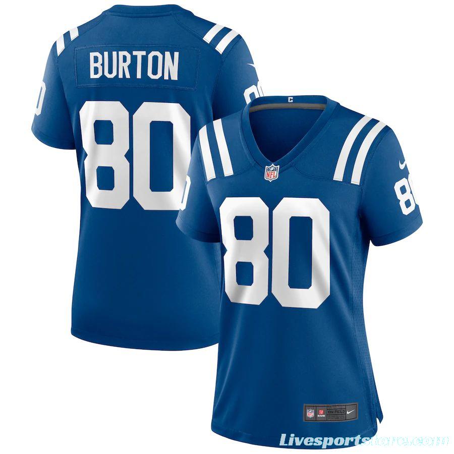 Women's Trey Burton Royal Player Limited Team Jersey