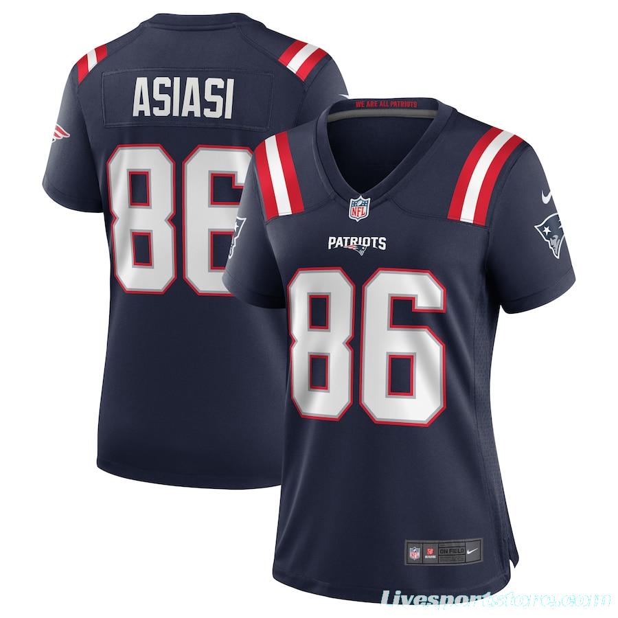 Women's Devin Asiasi Navy Player Limited Team Jersey