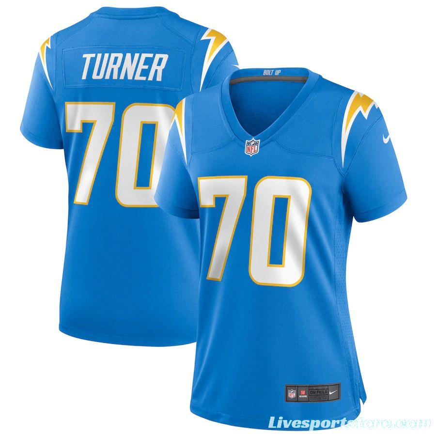 Women's Trai Turner Powder Blue Player Limited Team Jersey