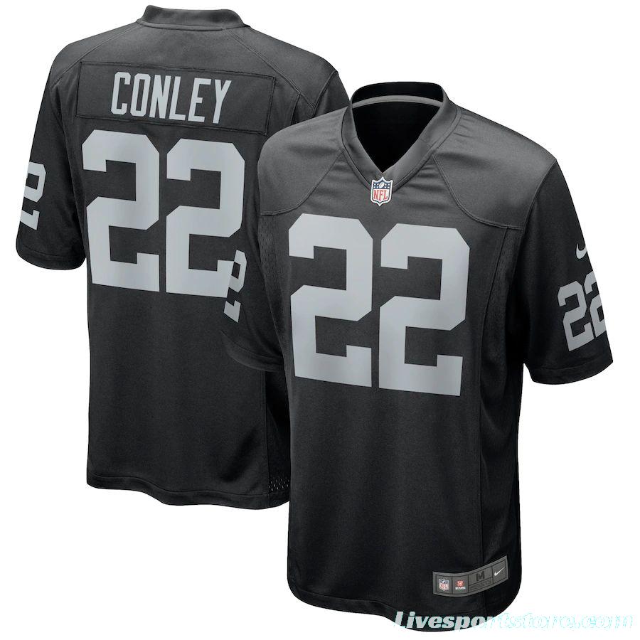 Men's Gareon Conley Black Player Limited Team Jersey