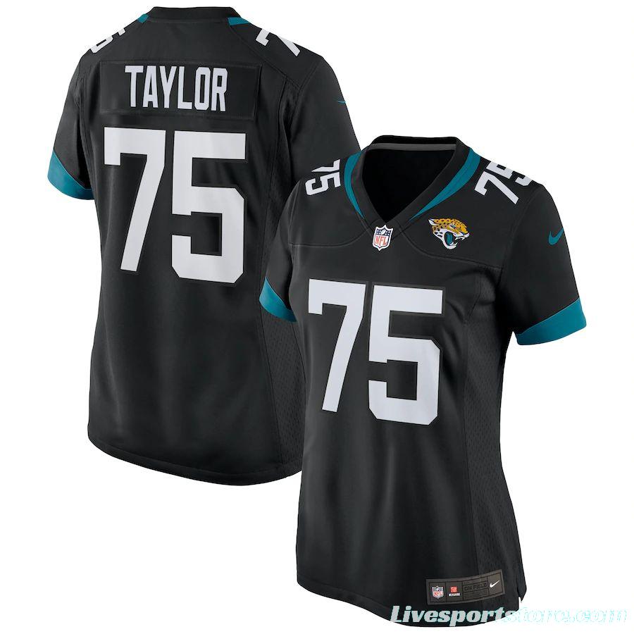 Women's Jawaan Taylor Black Player Limited Team Jersey