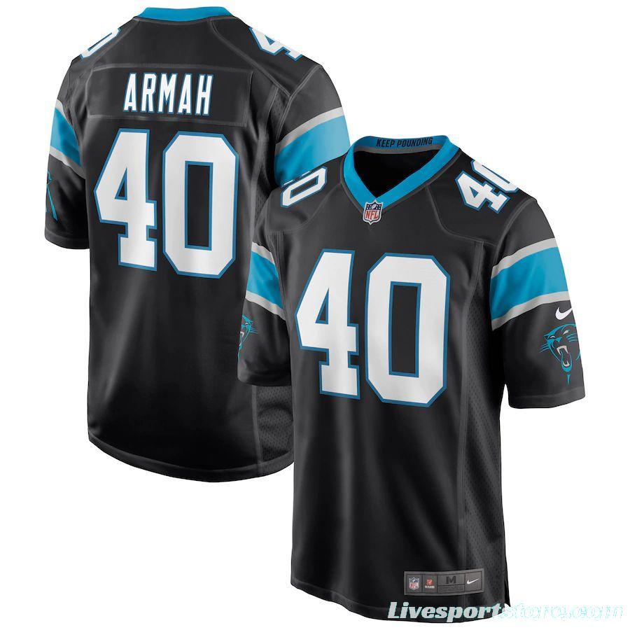 Men's Alex Armah Black Player Limited Team Jersey