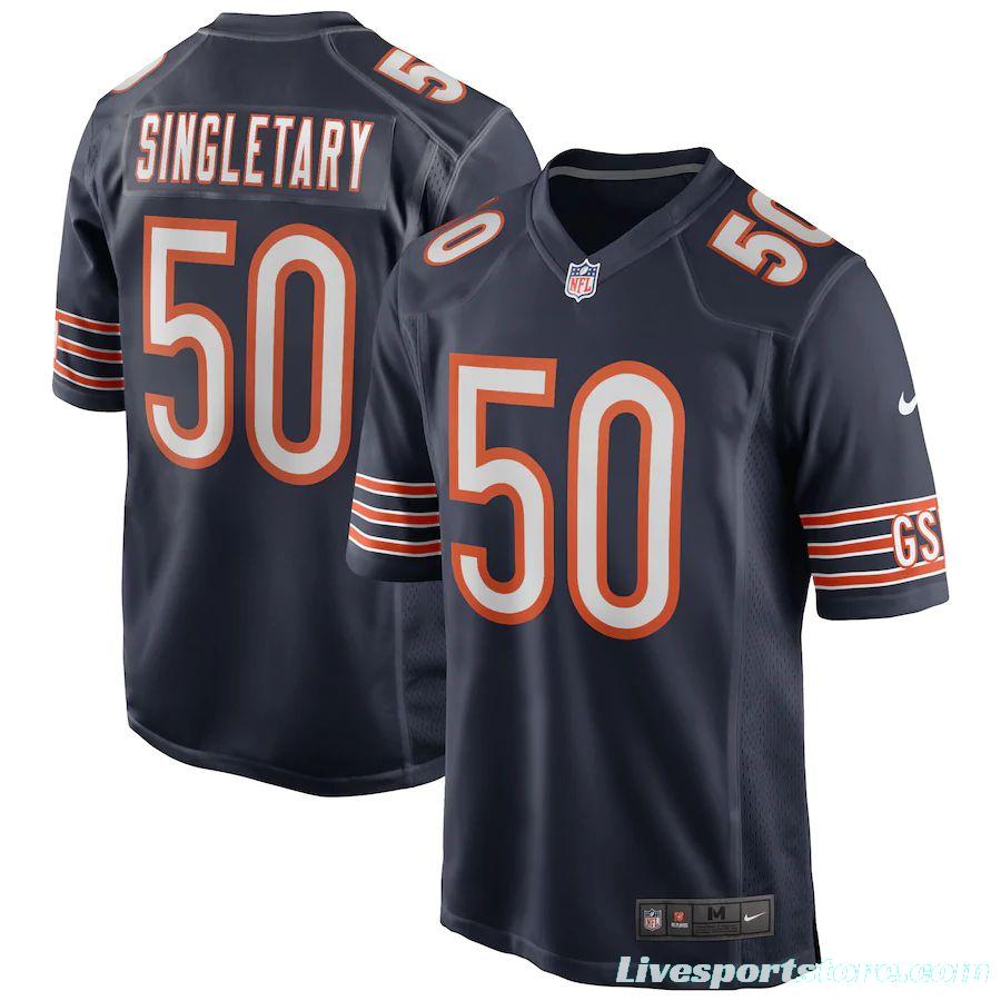 Men's Mike Singletary Navy Retired Player Limited Team Jersey