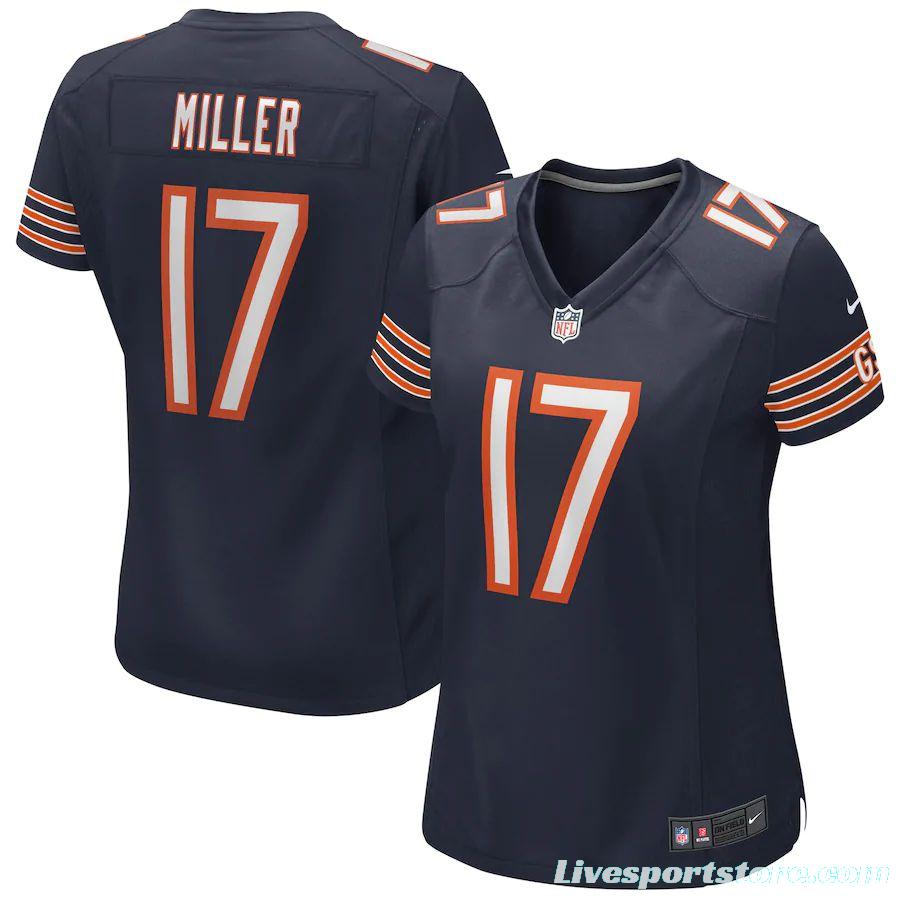 Women's Anthony Miller Navy Player Limited Team Jersey