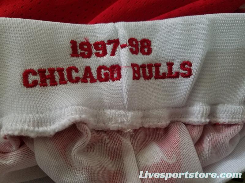 Chicago 1997-98 Throwback Classics Basketball Team Shorts