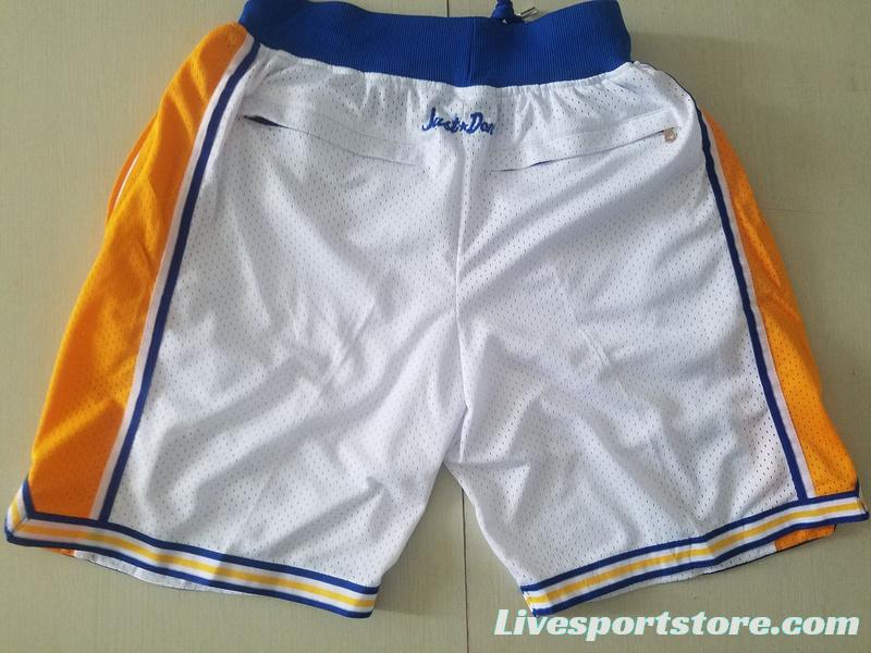 Golden State 1995-96 Throwback Classics Basketball Team Shorts