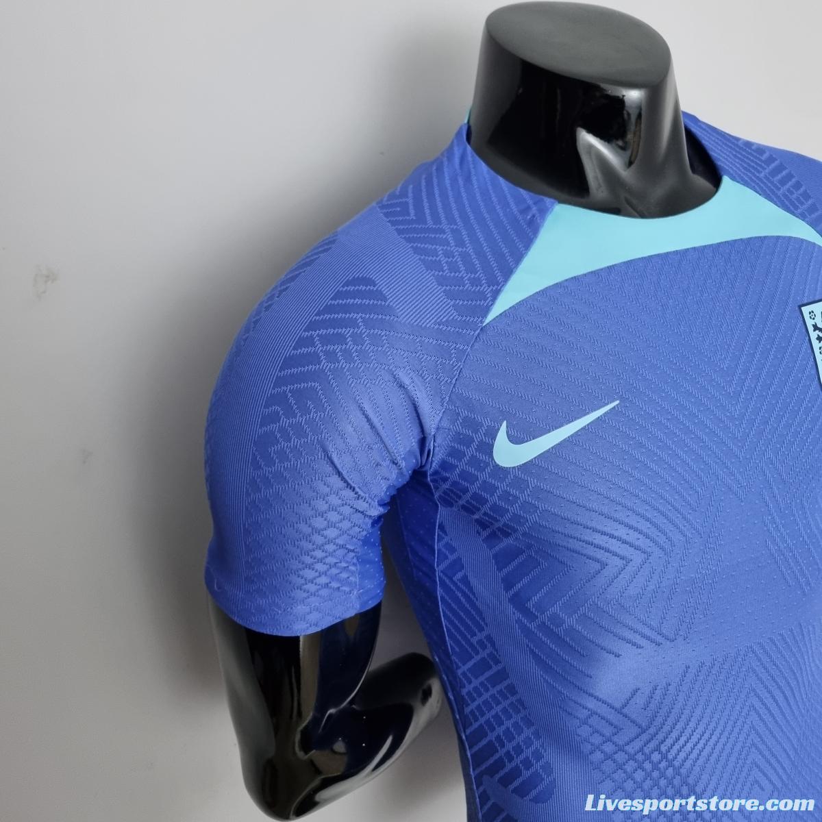 2022 player version England training suit Blue