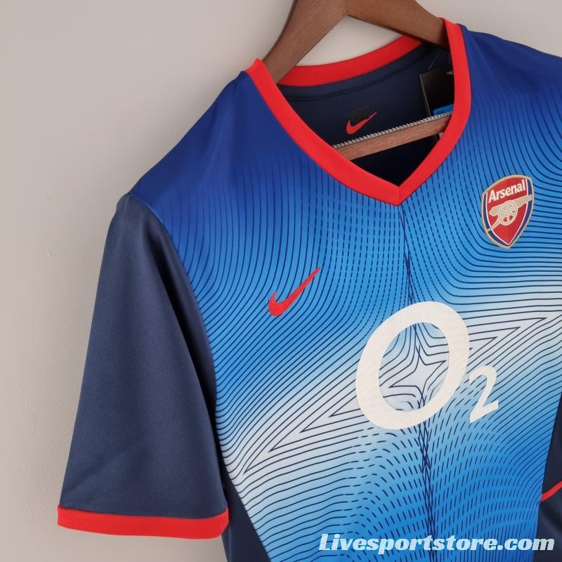 Retro Arsenal 02/04 Away Soccer Jersey