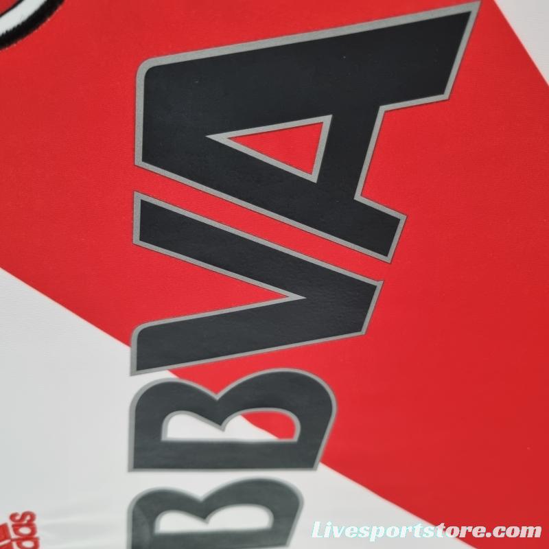 Retro River Plate 15/16 Home Soccer Jersey