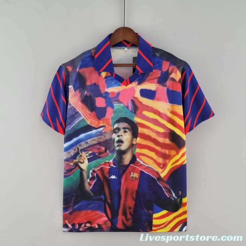 Retro Barcelona 93/94 Romario Jersey