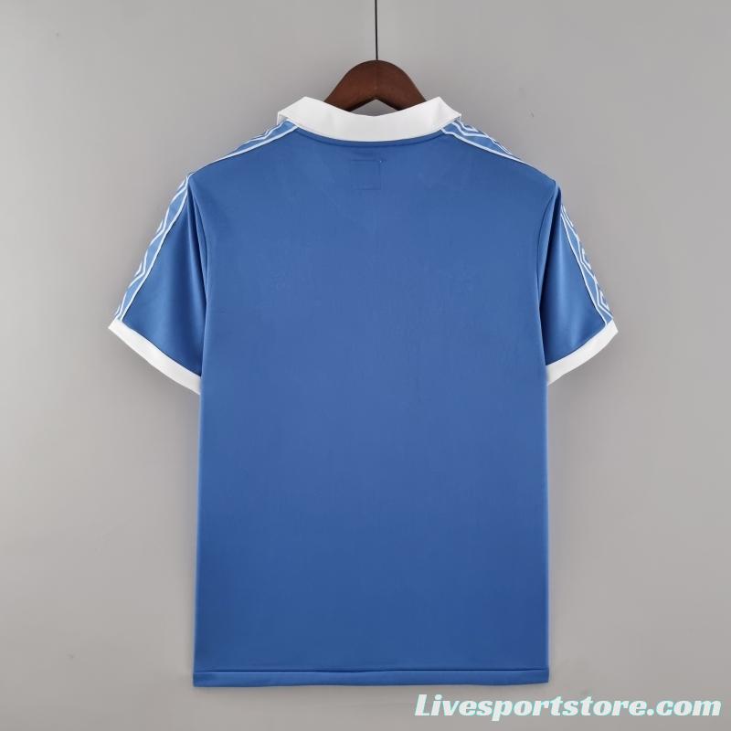 Retro Manchester City 81/82 Home Soccer Jersey