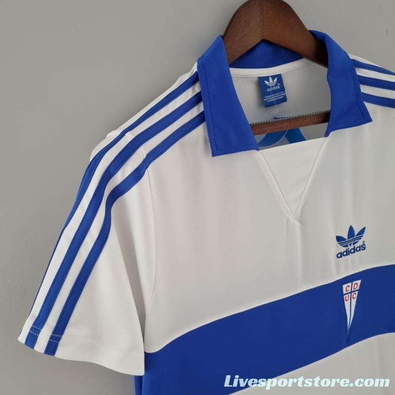 Retro 1984 Deportivo Universidad Católica Home Soccer Jersey