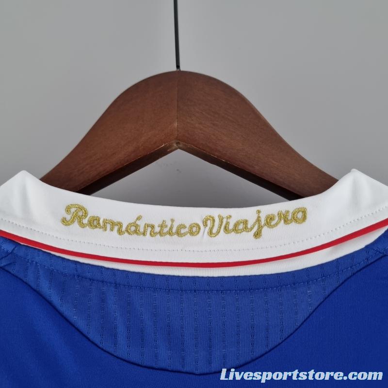 Retro 2011 Long Sleeve Universidad De Chile Home Soccer Jersey