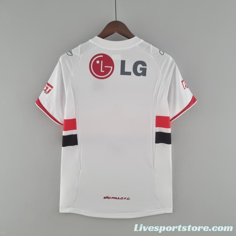 Retro Sao Paulo 2006 Home Soccer Jersey