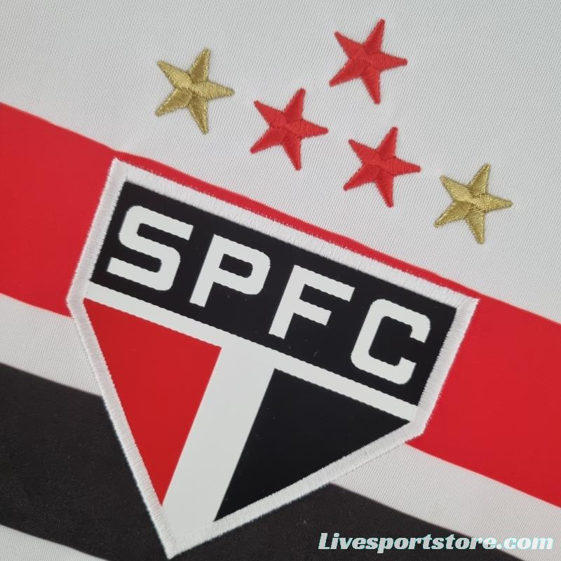 Retro Sao Paulo 2006 Home Soccer Jersey