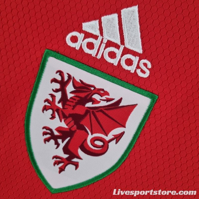 2022 Women Wales Red