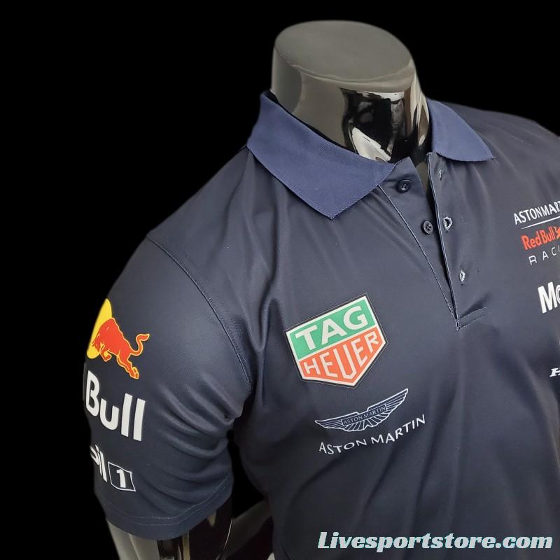 F1 Formula One; Red Bull Racing Suit; Royal Blue 