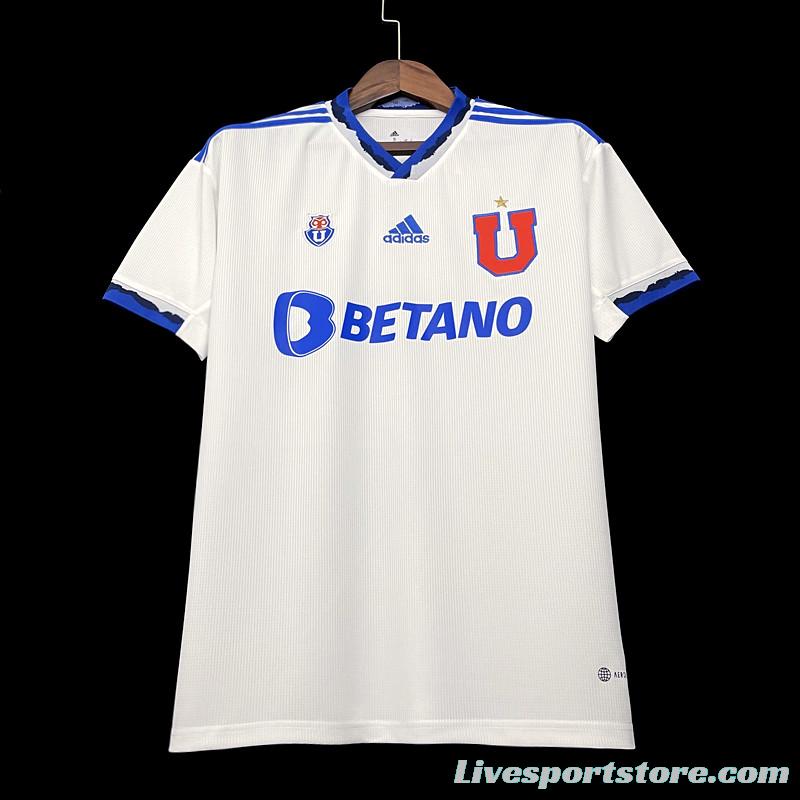 22/23 University Of Chile Away  Soccer Jersey