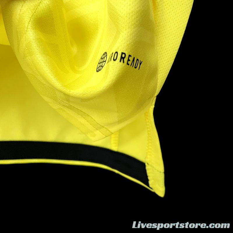 22/23 Colo Colo Goalkeeper Yellow Soccer Jersey