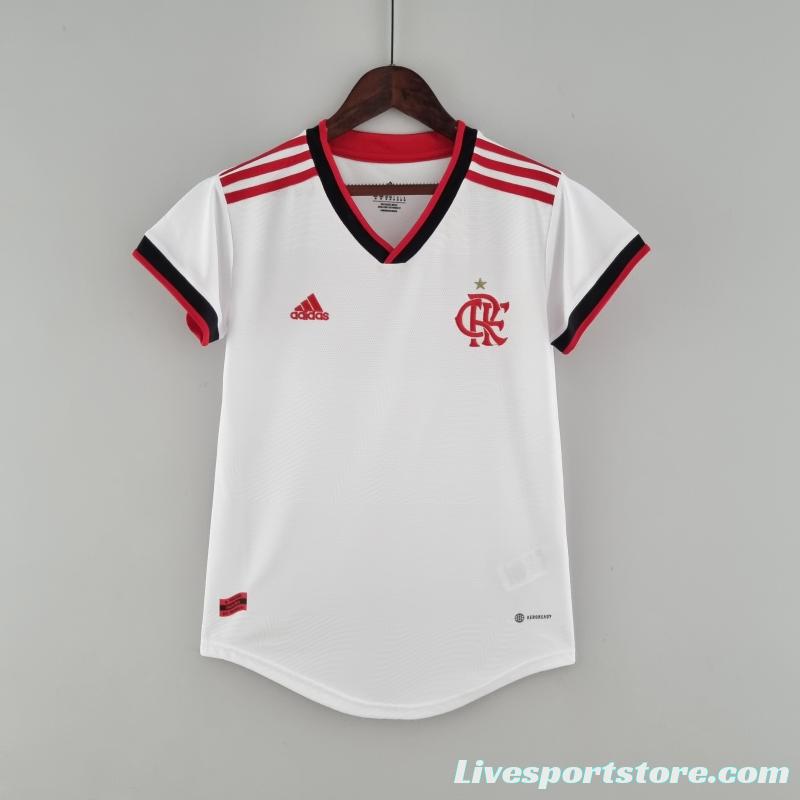 22/23 Women Flamengo Away  Soccer Jersey