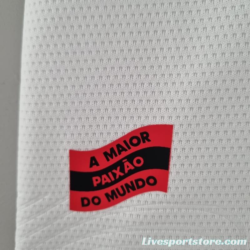 22/23 Women Flamengo Away  Soccer Jersey