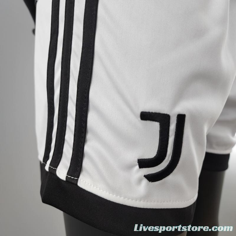 22/23 Juventus Kids Home  16-28 Soccer Jersey