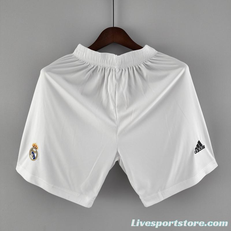 22/23 Real Madrid Home Shorts  Soccer Jersey