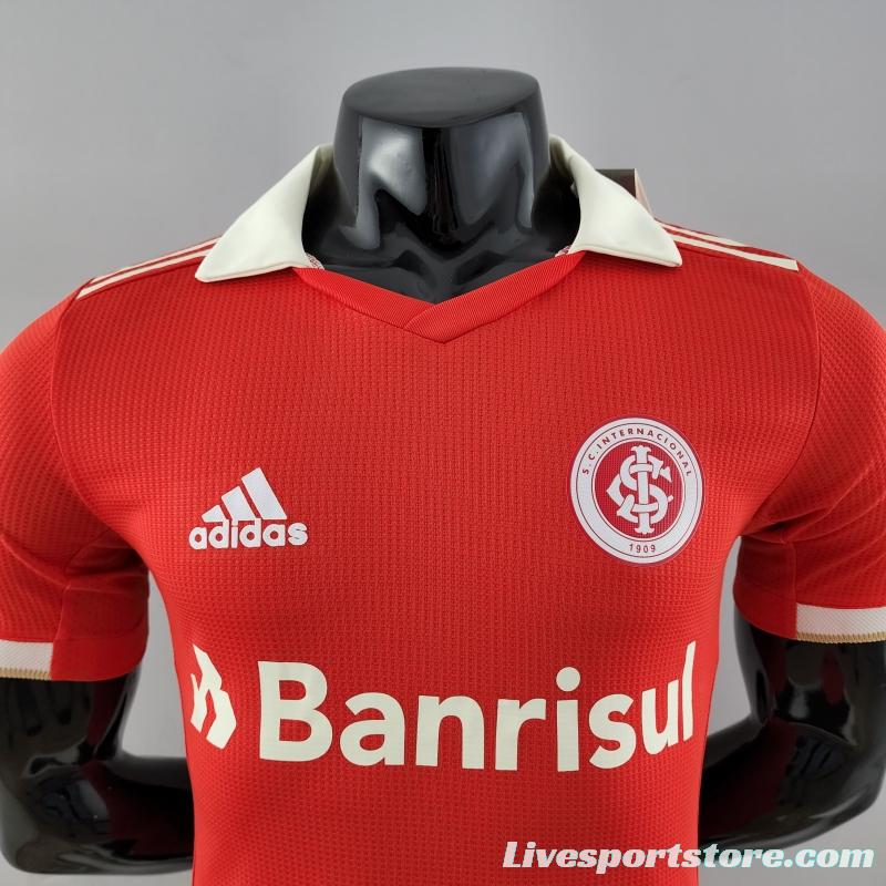 Player Version 22/23 Internacional Home  Soccer Jersey