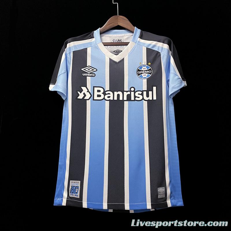 22/23 Gremio Home  Soccer Jersey