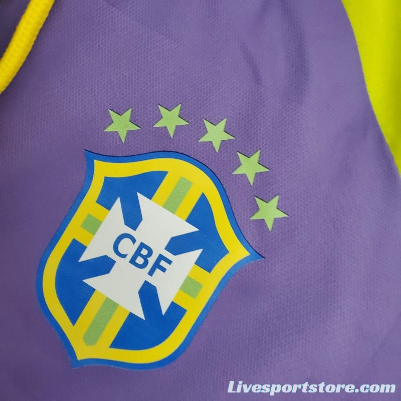 Windbreaker Brazil Purple Black