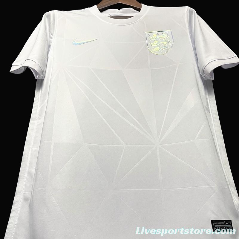 22/23 England White Soccer Jersey