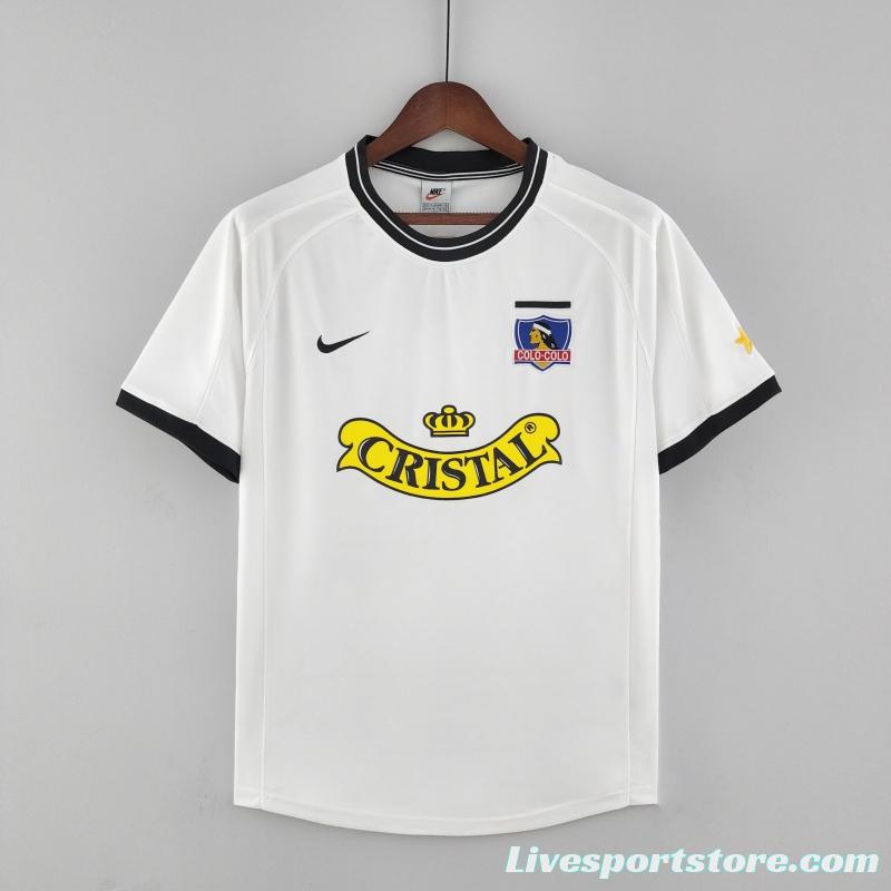 Retro 00/01 Colo Colo Home  Soccer Jersey