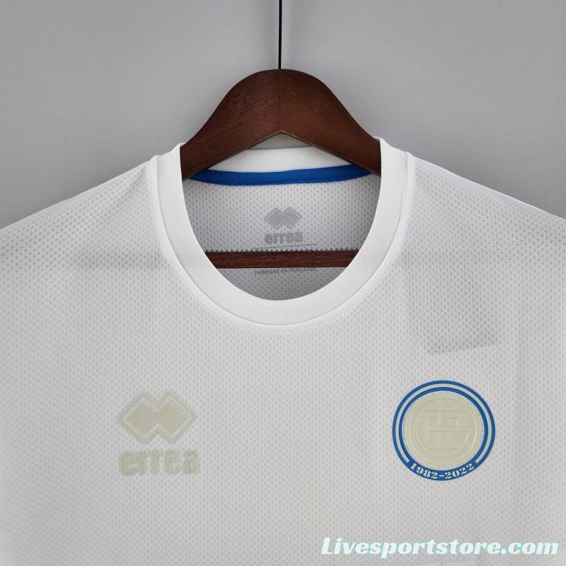 22/23 Lanus City Stadium Commemorative Edition White Jersey