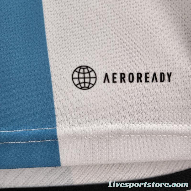 2022 Argentina Home Soccer Jersey