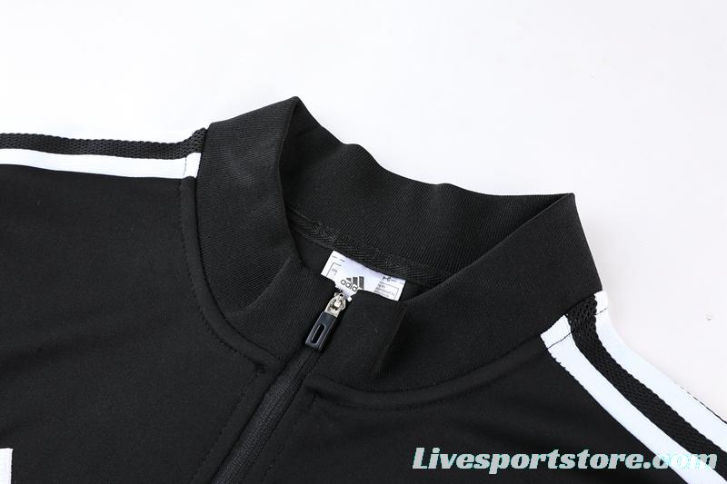 22./23 Adidas Black Half Zipper Tracksuit