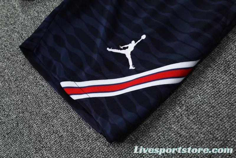 22/23 PSG Pre-Game Training Jersey White Spotted Vest