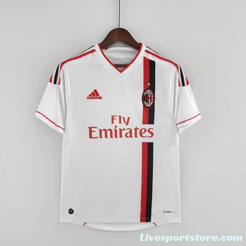 Retro AC Milan 11/12 AWAY Soccer Jersey