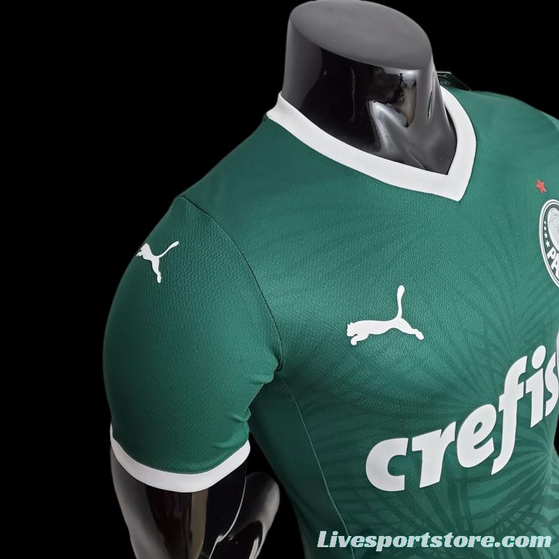 Player Version 22/23 Palmeiras Home Soccer Jersey