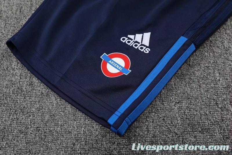 22/23 Arsenal Pre-match Training Jersey Blue Vest