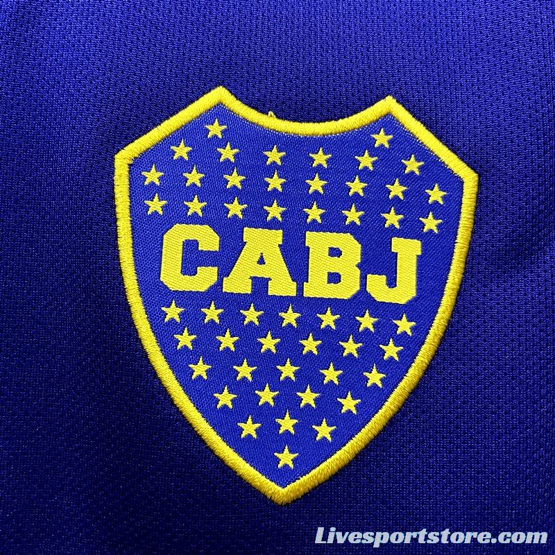 20/21 Boca Juniors Home Soccer Jersey