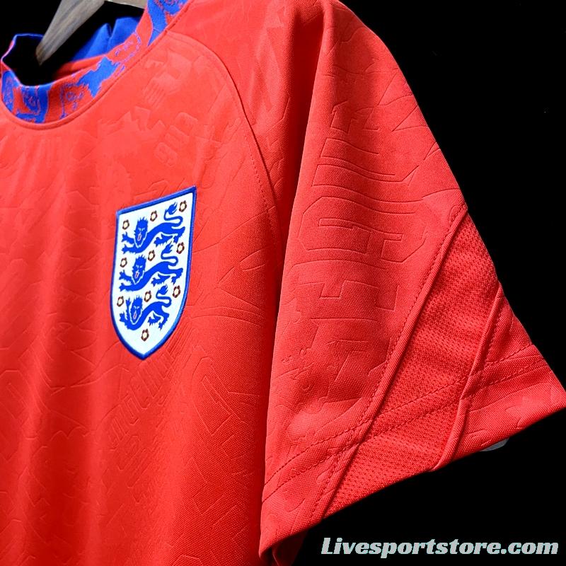 20/21 England Red Pre-match Training Jersey