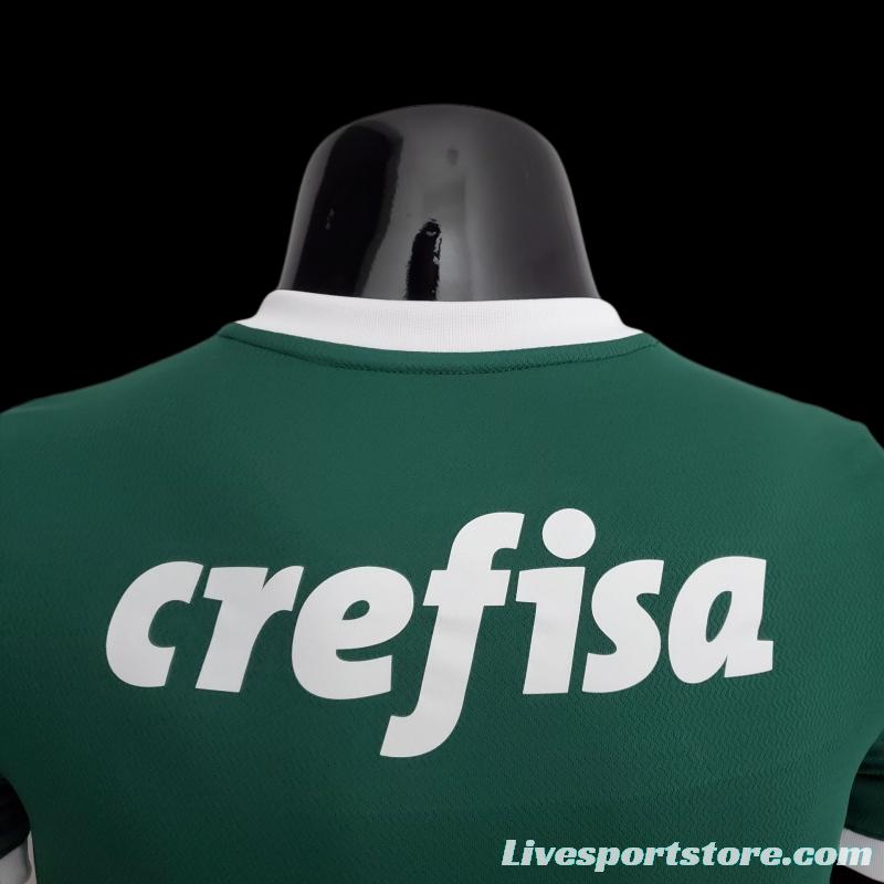 Player Version 22/23 Palmeiras Home Soccer Jersey