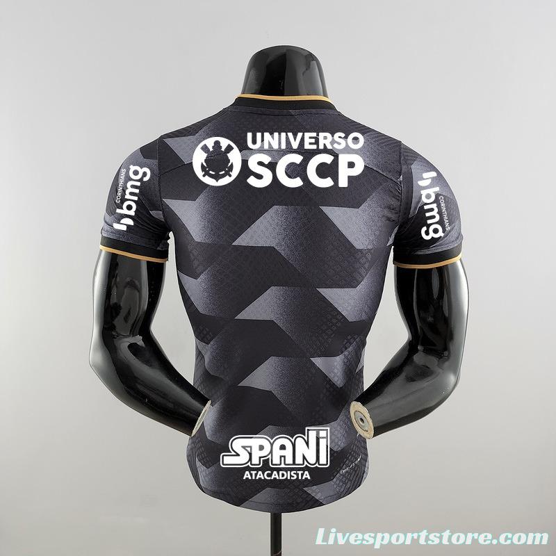 Player Version 2022 All Sponsors Corinthians Away Soccer Jersey