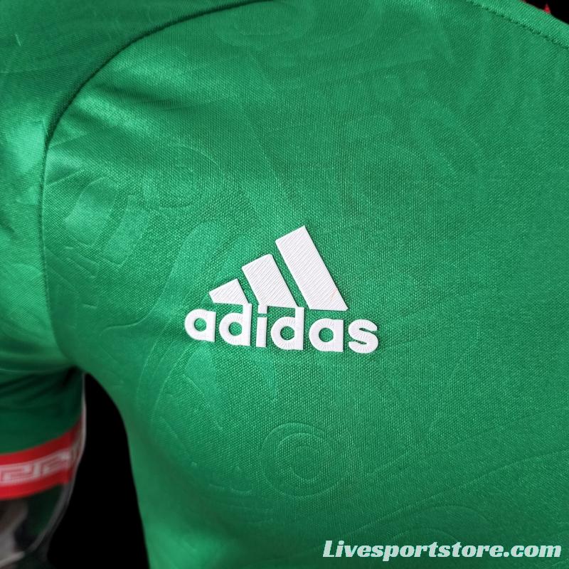 Player Version 2022 Mexico Special Edition Green Jersey